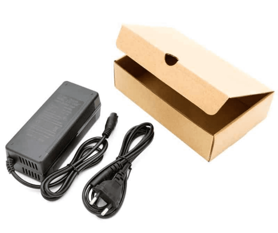 Chargeur 36v (42v 2A) GX16 pour trottinette électrique pièces détachées