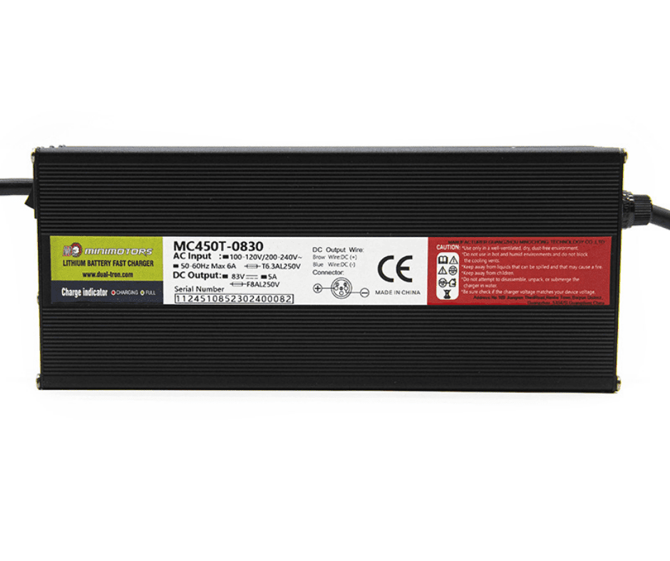 Chargeur rapide 72V (83V 5A) Connecteur GX16