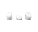 Bouchons de garde-boue blancs avec 3 vis en inox pour Xiaomi M365 & Pro