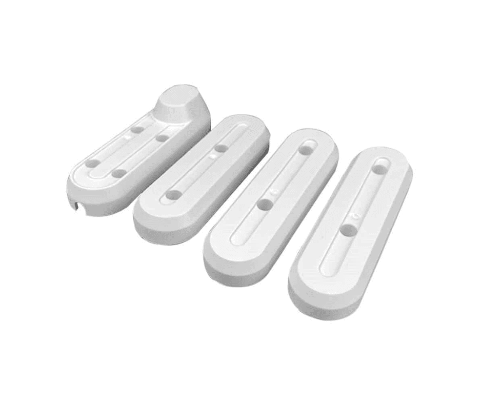 Lot de 4 caches vis roues Xiaomi M365 & M365 Pro - couleur blanc