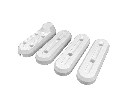 Lot de 4 caches vis roues Xiaomi M365 & M365 Pro - couleur blanc