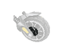 Tambour de frein avant Dualtron Mini