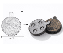 Pièces détachée trottinette électrique Plaquette de frein Model 7