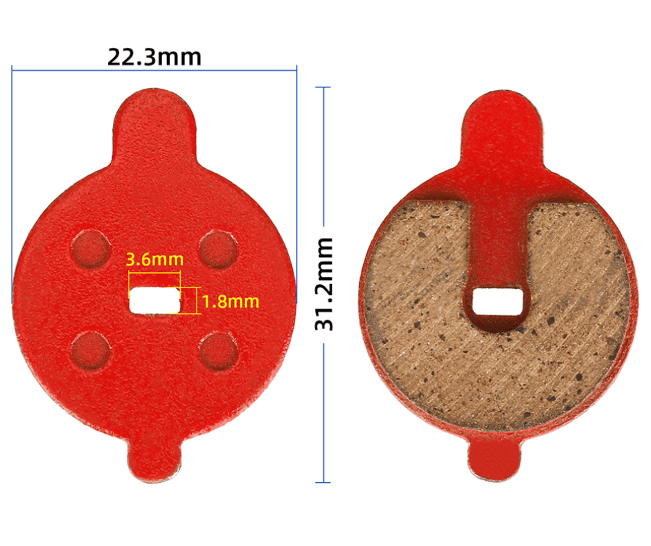 Pièces détachée trottinette électrique Plaquette de frein Model 2