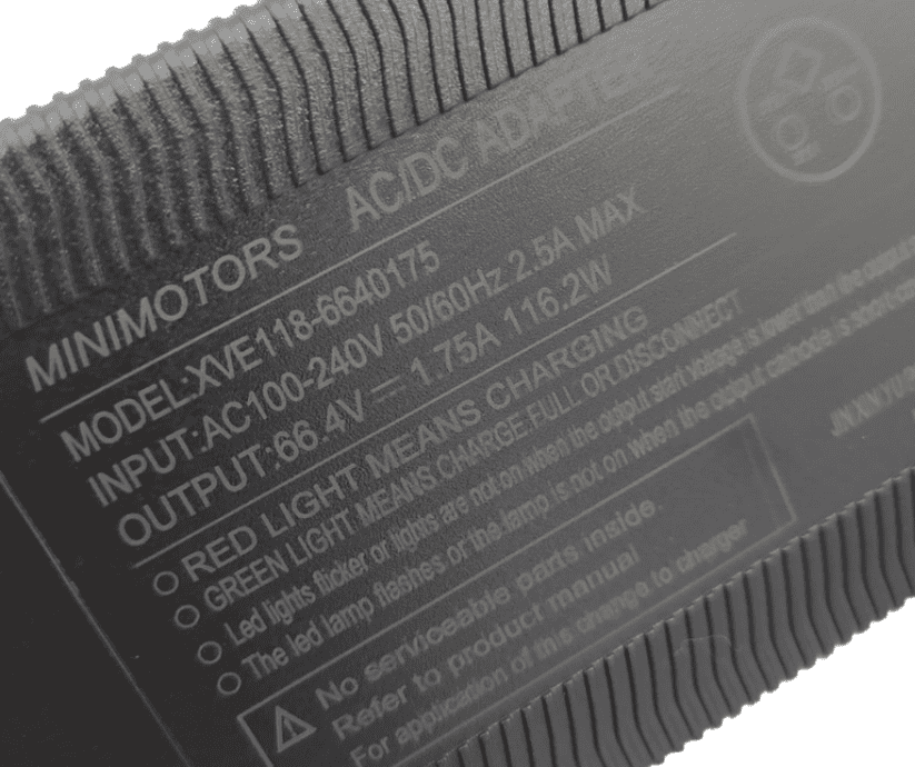 Chargeur  66.4V 1.75A V2 Connecteur LP16-3P