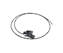 Étrier de frein arrière hydraulique avec câble ZOOM