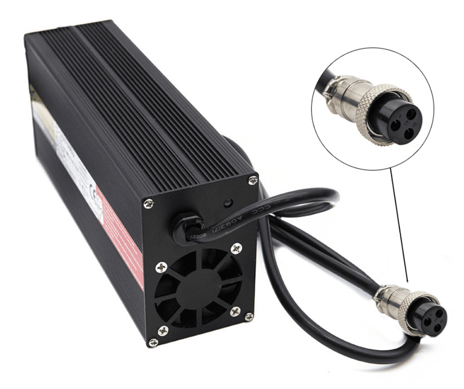 Chargeur rapide 52V (58.1V 7A) Connecteur GX16