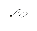 LED avant gauche jaune 6 diodes Dualtron Pop 