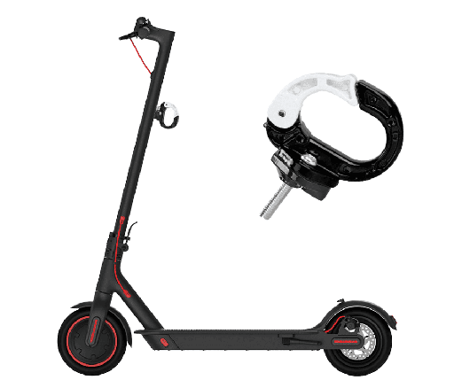 Crochet aluminium pour trottinette électrique