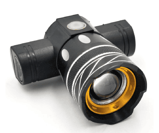 Lampe frontale led rechargeable pour trottinette électrique
