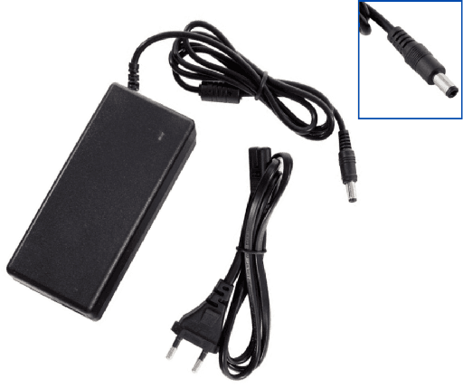 Chargeur 36V (42V 2A) Connecteur DC 5,5×2,5