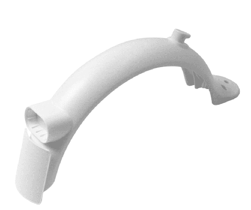 Garde-boue arrière blanc Xiaomi