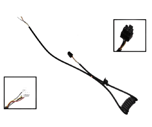 Cable data E-twow prise carrée 5 pins 