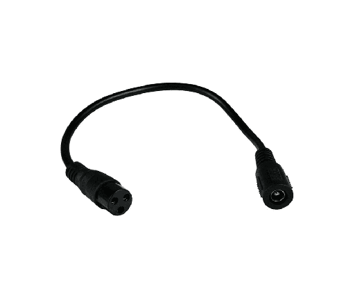 Adaptateur DC 5.5 2,5mm Male - GX16-3P Femelle