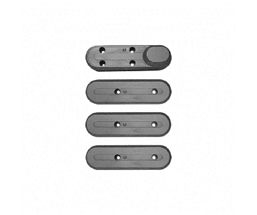 Lot de 4 caches vis roues Xiaomi M365 & M365 Pro - couleur noir